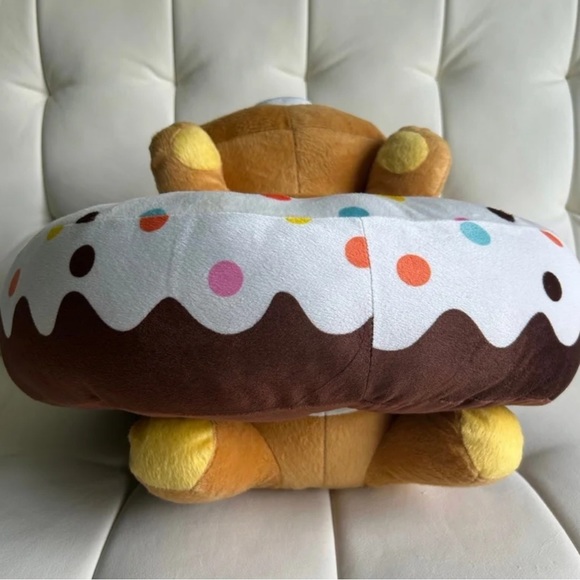 Rilakkuma San-x Donut Stuffed Plushie Large 20” - Picture 6 of 12